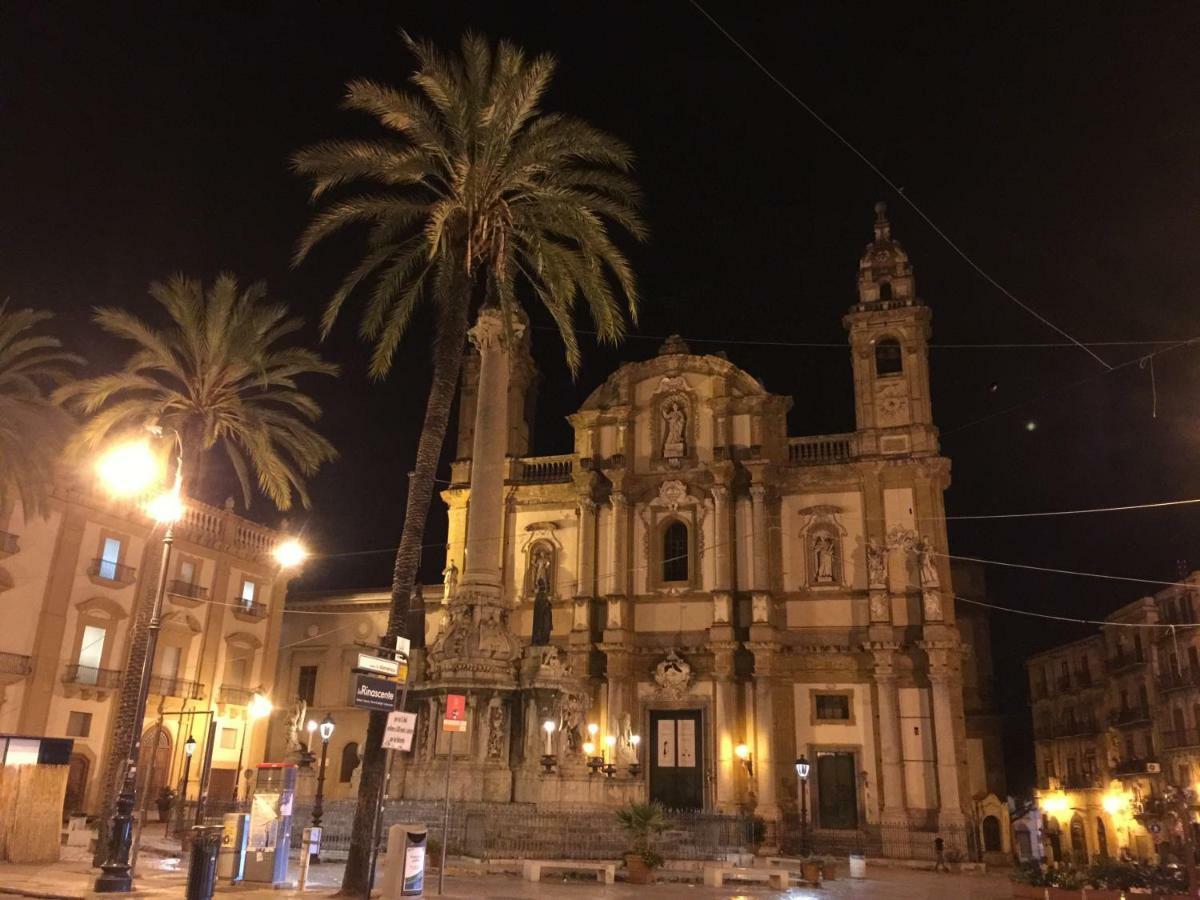 Elegante Appartamento In Centro Palermo Exterior photo